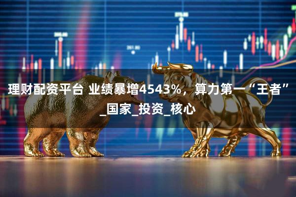 理财配资平台 业绩暴增4543%，算力第一“王者”_国家_投资_核心